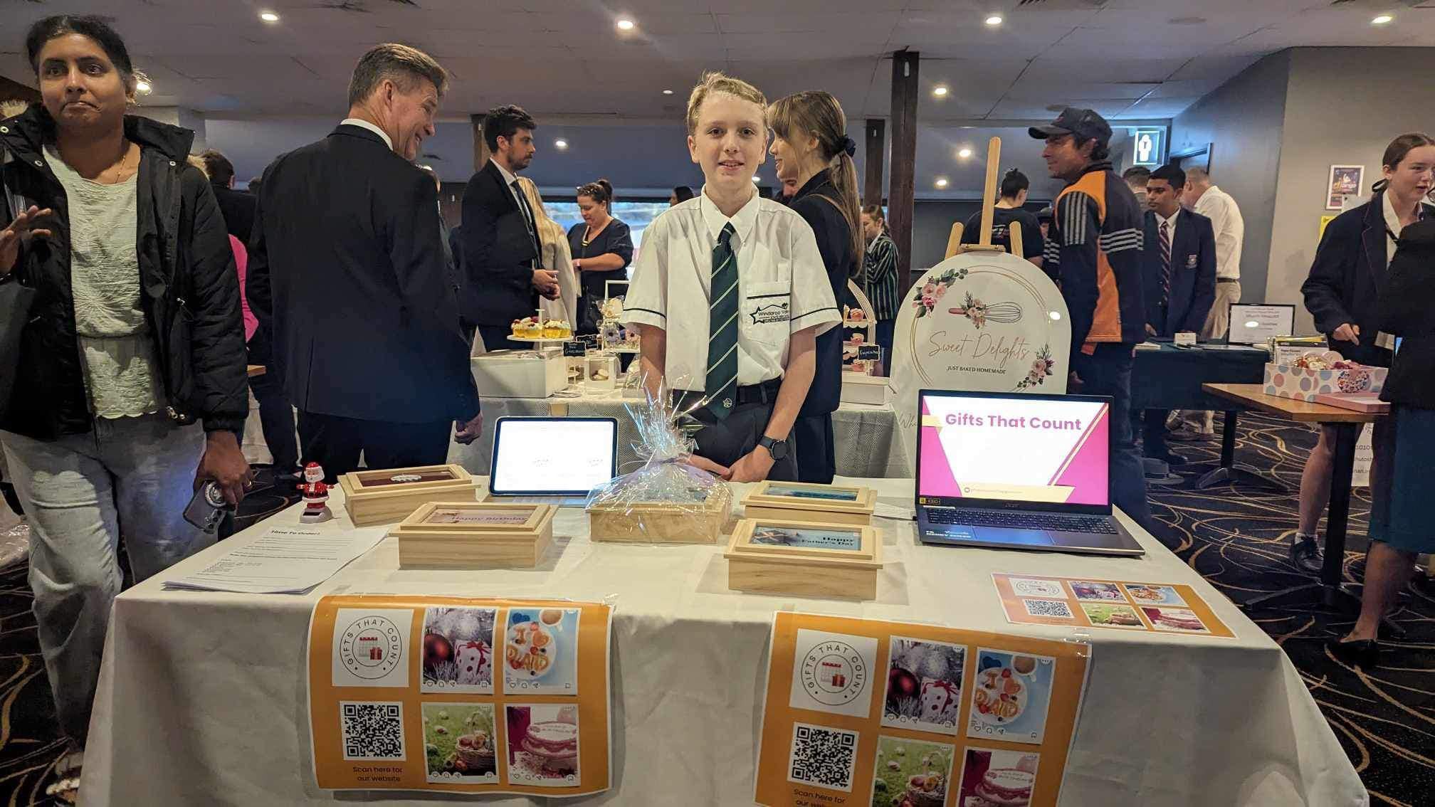 Peoples Choice Award - Gifts That Count, Henry Seiler, Year 7 Windaroo Valley SHS Peoples Choice Award - Gifts That Count, Henry Seiler, Year 7 Windaroo Valley SHS