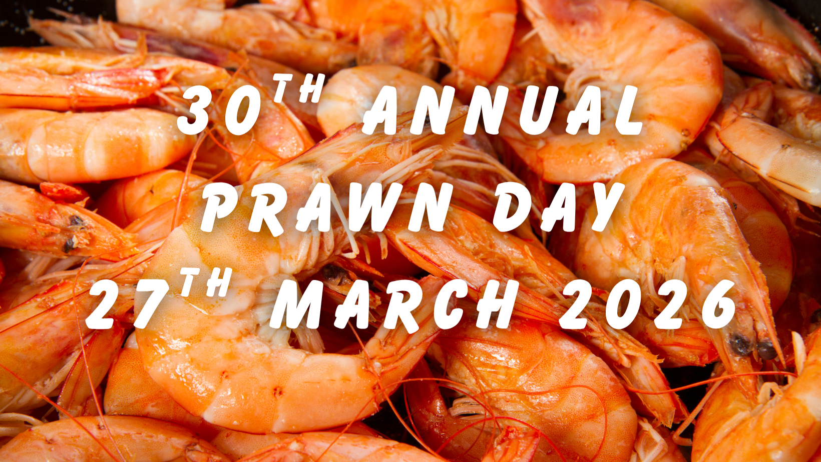 🦐 Celebrating 30 Years of Community Spirit: The 30th Annual Prawn Day Returns Bigger Than Ever!